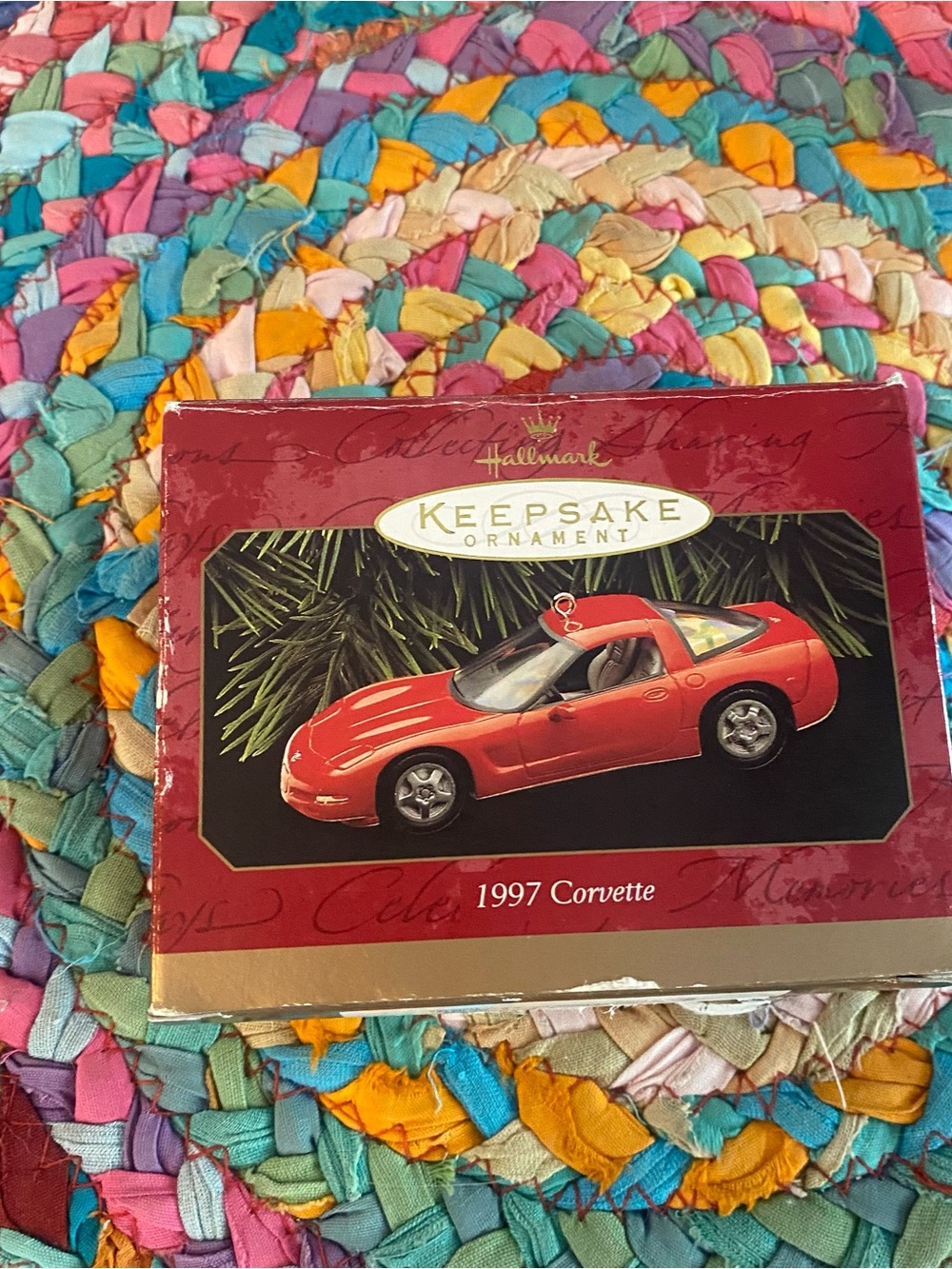 Hallmark Keepsake Ornament 1997 Corvette - Red